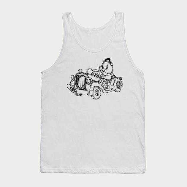 care bear rides in the car Tank Top by SDWTSpodcast